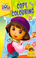 Copy Colouring : Dora the Explorer